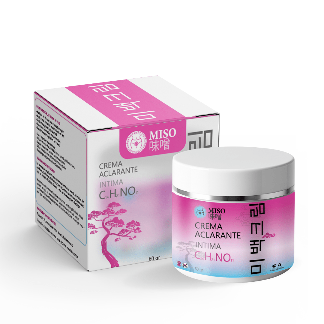 Crema Aclarante Zonas Intimas Miso